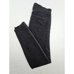 Madewell Womens Skinny Denim Jeans Size 26 Color Washed Black Stretch Jeans